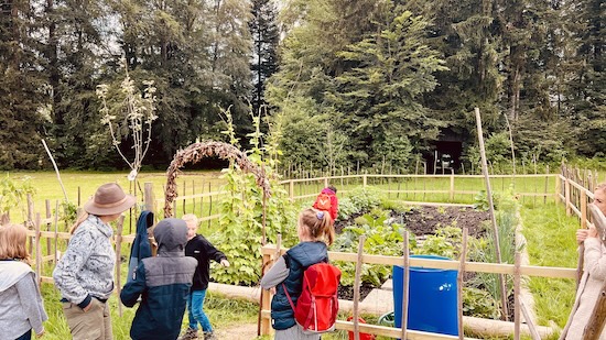 Kinderbauernhof - der Bauerngarten